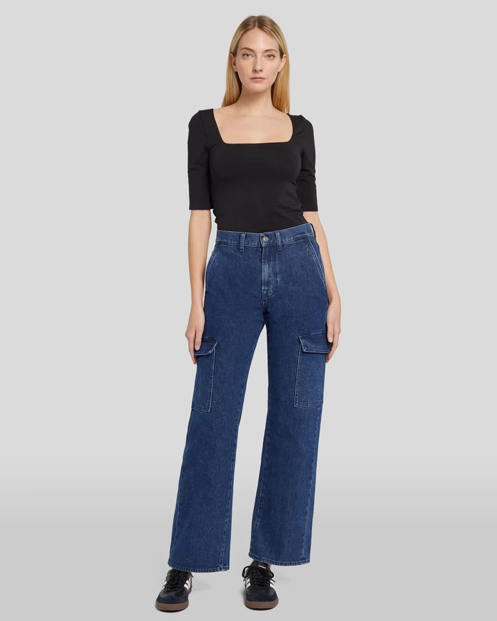 7 For All Mankind Tess Cargo Jean in Undercover